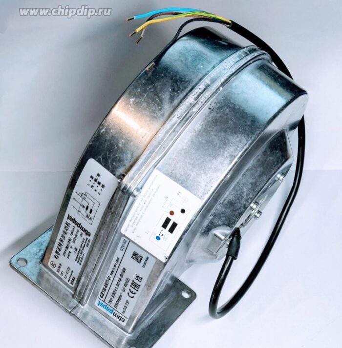 8035597336 Вентилятор Ebmpapst G2E120-AR77-01 230V AC 50/60Hz 0.35/0.44A 80/100W 2350/2450min-1 4pin () Hirschmann — изображение 5