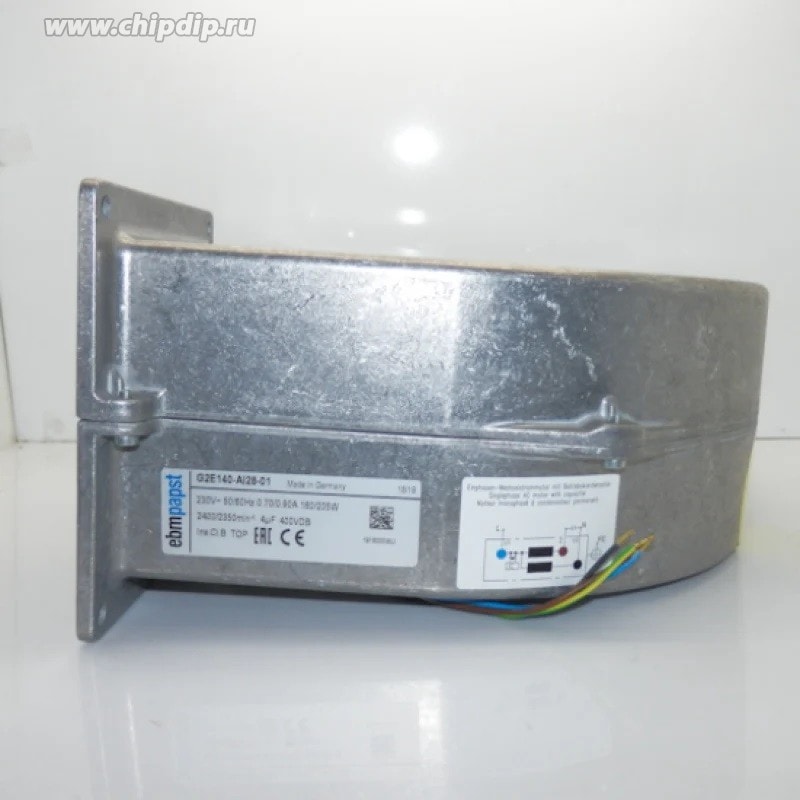 doc059523429 8026602828 Вентилятор Ebmpapst G2E140-AI28-01 230V 50/60Hz 0.70/0.90A 160/205W 2400/2350min-1 Hirschmann — изображение 1