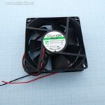 8013404231 ME80201V2-000U-A99, Вентилятор осевой, 12В DC, 80х80х20мм, 0.095А, 1.14Вт, Vapo, 3000об/мин, 2 провода Hirschmann — изображение 3