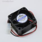 8043153837 KF0420B2SR-R, (40*40*20 24V разъем), Вентилятор 24В 40х40х20мм, DC, 8500об/мин., 0.307м3/мин, подшипник качения Hirschmann