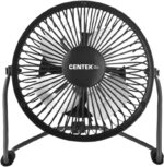 8043235204 Вентилятор настольный Centek CT-5040 2.5Вт скоростей:1 черный Hirschmann — изображение 2