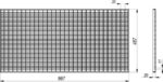 8030467424 302А, Решетка грязезащитная ANMAKS 990x490x20 мм стальная ячеистая оцинкованная 302A Hirschmann — изображение 2
