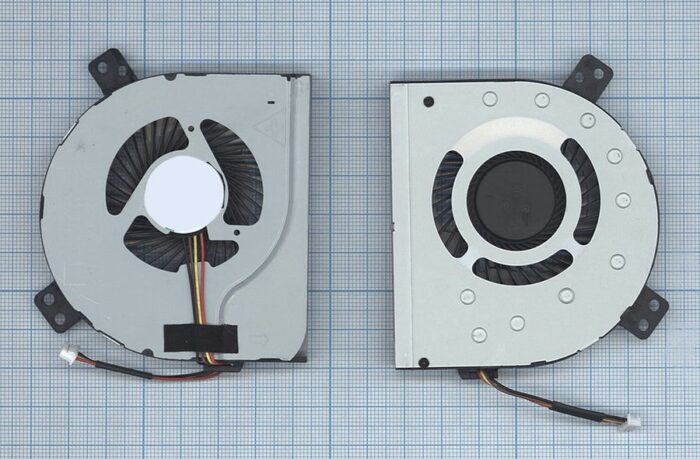 8004476054 Вентилятор (кулер) для ноутбука Lenovo IdeaPad Z400, Z410, Z500, Z510, P400, P500 Hirschmann — изображение 2