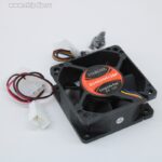 8003687541 EC6025H12BP, (60*60*25 12V 4pin), Вентилятор 12В, 60х60х25мм, подшипник качения, 5000 об/мин, кабель 3-- 4 вывода (ШИМ) Hirschmann