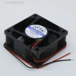 8023263338 JF0625B2H-R, (60*60*25 24V), Вентилятор 24В 60х60x25 B 4500 об/мин, 36.45м3/час, 34.5дБ, подшипник качения, тип вывода - провод Hirschmann