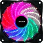 8056079370 Вентилятор для корпуса Digma DFAN-FRGB2 120x120x25mm 3-pin 4-pin (Molex)23dB 115gr LED Ret Hirschmann — изображение 4