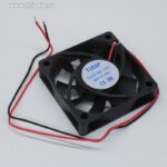 8043453379 RQD 6015MS 5VDC, (60*60*15 5V), Вентилятор 5В 60x60х15мм, 3900 об/мин., 24м3/час, 28.8дБ, подшипник скольжения, тип вывода - провод Hirschmann