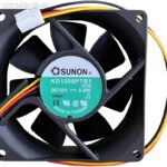 8035597422 Вентилятор Sunon KD1208PTB1 1.7W 12v 80x80x25мм () Hirschmann