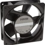 8033904503 11938KA-24L-EL-00, Fan Tubeaxial 24VDC Square - 119mm L x 119mm H Ball 108.4 CFM (3.03m³/min) 3 Wire Leads Hirschmann