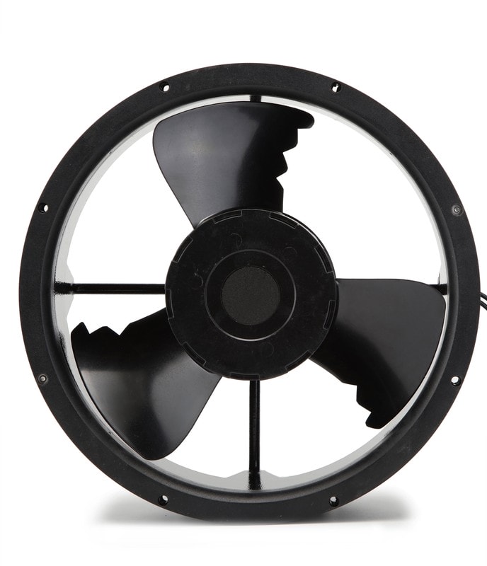 doc059927737 8033974652 19039203A, Fan Tubeaxial 230VAC Round - 254mm Dia Ball 950.0 CFM (26.60m³/min) 2 Wire Leads Hirschmann — изображение 1