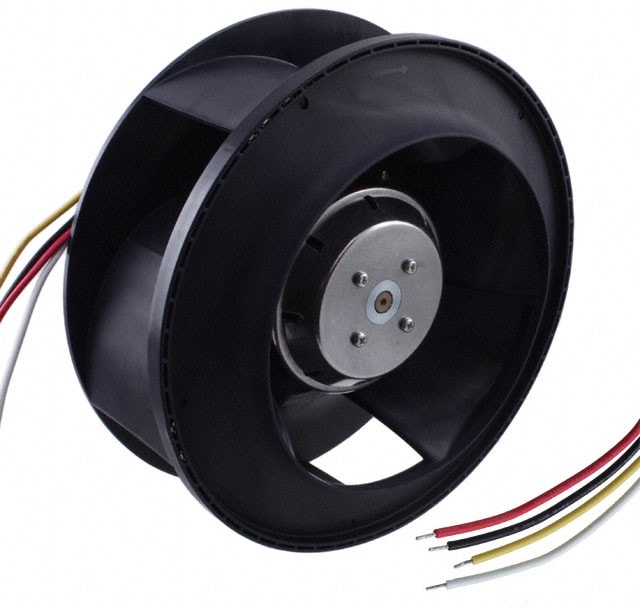 doc059930926 8033983386 F225G1-092-D0720, Fan Motorized Impellers 48VDC Round - 225mm Dia Ball 689.0 CFM (19.50m³/min) 4 Wire Leads Hirschmann — изображение 1