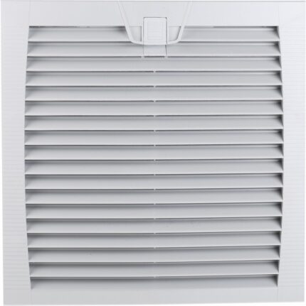 8000796968 Filter Fan, 230 V ac, AC Operation, 611.6m³/h Filtered, 1019.4m³/h Unimpeded, IP54, IP55, 322.7 x 322.7mm Hirschmann