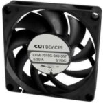8018620972 CFM-7025C-230-332-20, DC Fans dc axial fan, 70 mm square, 25 mm, 24 Vdc, omniCOOL, 3000 RPM, 25.87 CFM, TS Hirschmann