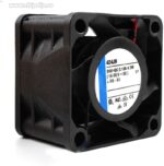 8006181277 424JN, Fan Tubeaxial 24VDC Square - 40mm L x 40mm H Ball 18.3 CFM (0.512m³/min) 2 Wire Leads Hirschmann — изображение 4