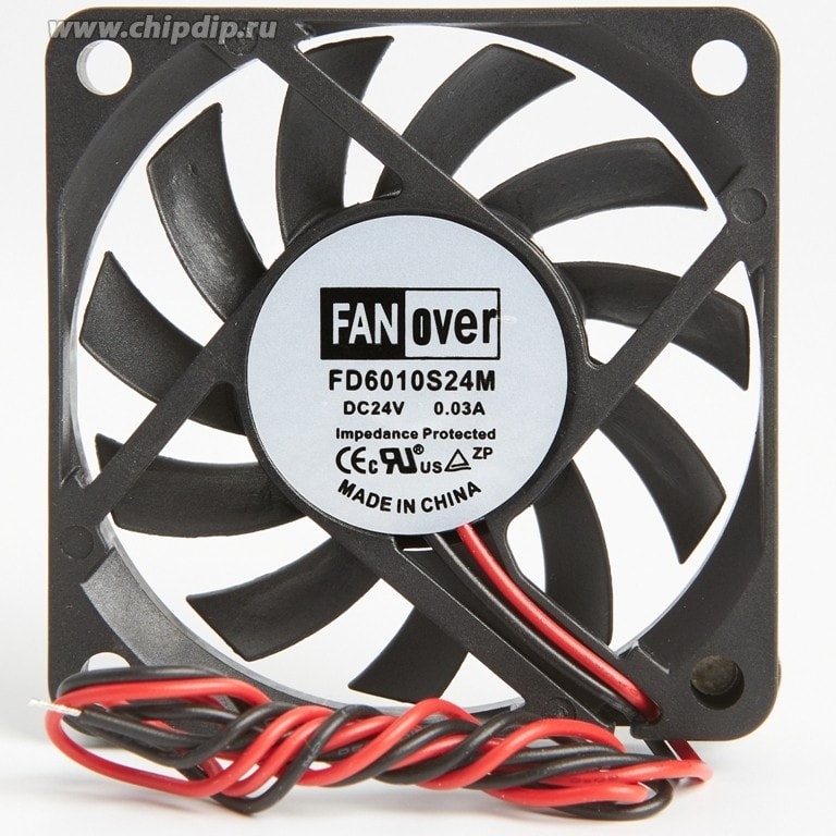 doc060254942 8022496492 Вентилятор FANOVER FD6010S24M 60x10 24v 2 pin 0.03A Hirschmann — изображение 1