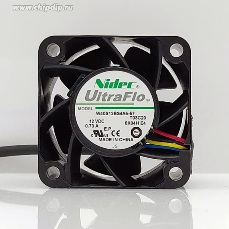 doc060257073 8035599146 Вентилятор Nidec Ultra W40S12BS4A5-57 40x28 12v 0.73A () Hirschmann — изображение 1