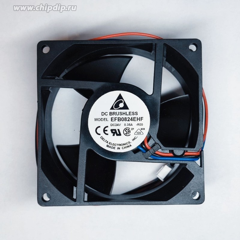 doc060268326 8038430138 Вентилятор Delta Electronics EFB0824EHF 24V DC 0.35A 80X32 3pin Hirschmann — изображение 1