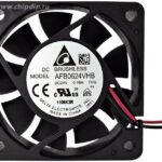 8044246771 Вентилятор Delta Electronics AFB0624VHB 24V 0.16A 60x15 2pin Hirschmann