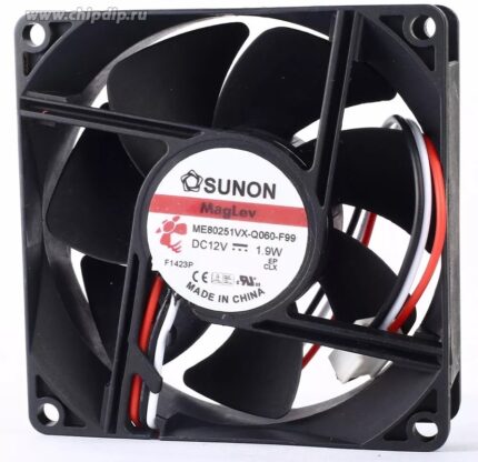 8035598307 Вентилятор Sunon ME80251VX-Q060-F99 12v 1.9W 80x25 3pin () Hirschmann
