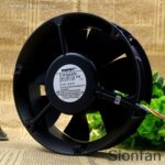 8035566556 Вентилятор Ebmpapst 6224NTH 24V 1.3A 31W круг Hirschmann — изображение 3