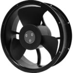 8024520555 A1259-HBT.TC.N.GN, AC Fans Axial Fan, 254x89mm Round, 115VAC, 0.35/0.31"H2O, Thermal Cutoff/Capacitor Hirschmann