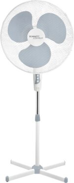 8010899486 Напольный вентилятор 16", серый SC-SF111B27 Hirschmann — изображение 5