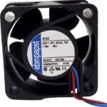 8035598946 Вентилятор ebmpapst 414 24V 1.0W 40x20 2pin () Hirschmann