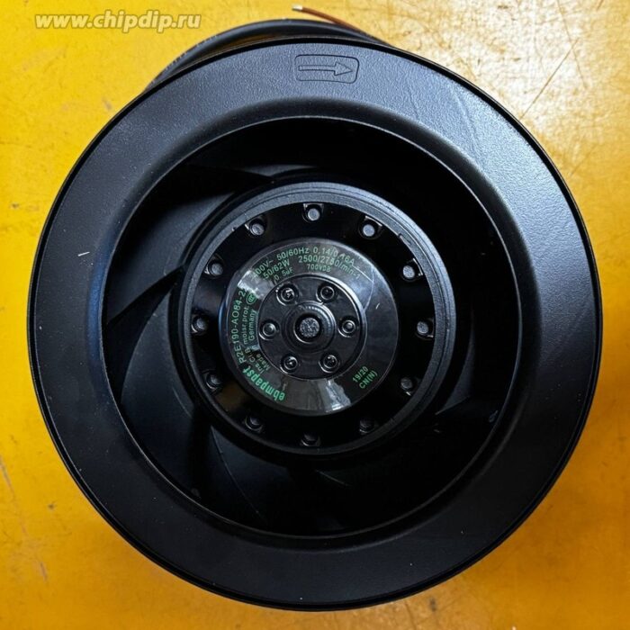 8038535115 Вентилятор Ebmpapst R2E190-AO84-22 400V 50/60Hz 0.14/0.16A 50/62W 2500/2750min-1 4pin () Hirschmann — изображение 3