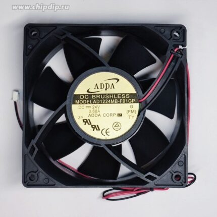 8041591535 Вентилятор ADDA AD1224MB-F91GP 24V 0.68A 120x38 2pin () Hirschmann