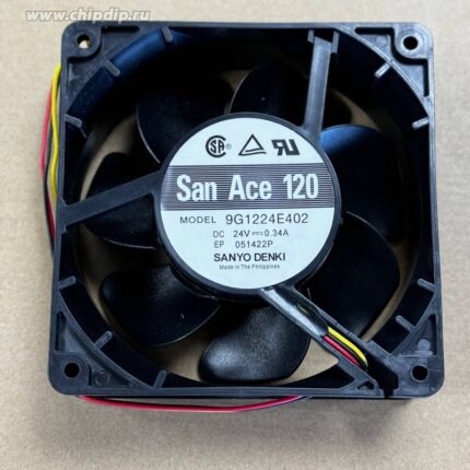 8041562142 Вентилятор Sanyo Denki San Ace 9G1224E402 24V 0.37A 120x25 Hirschmann