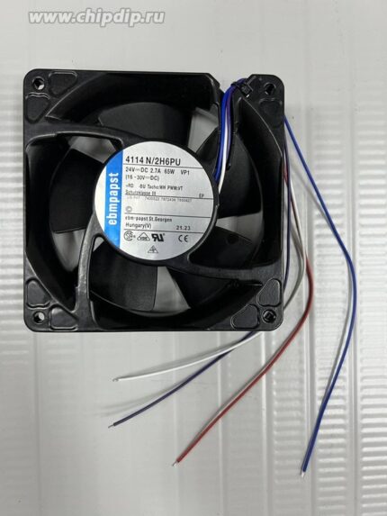 8044546481 Вентилятор Ebmpapst 4114N/2H6PU 24V 65W 120x38 4pin Hirschmann