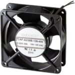 8028775507 CAF-A225B-118-300, AC Fans AC fan, 120 x 120 x 25 mm, 110 - 125 V, ball, 1800 RPM, 50 CFM Hirschmann