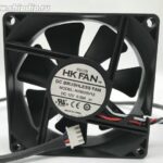 8044546477 Вентилятор HK FAN AS8025V12 12V 0.50A 80x25 4pin Hirschmann