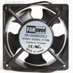 8008002796 вентилятор 120х120х38мм 220В FA12038B22HL2 AC (качения) Hirschmann — изображение 3