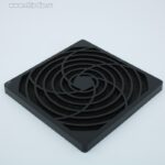 8024219757 K-PF12J-4PA, (Y-120), Решетка с фильтром, пластик, для вентилятора 120x120мм Hirschmann