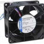 8034878772 Вентилятор Ebmpapst 8214 J/2H4P 24V 37W 1.550mA 80x38 4pin Hirschmann