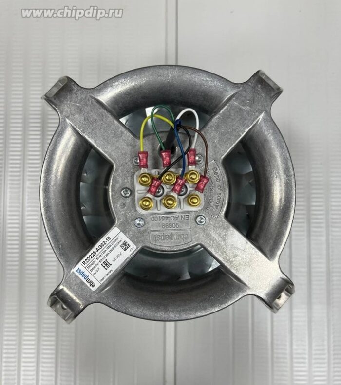 8004692410 R2D225-AG02-10, Blowers & Centrifugal Fans AC Backward-Curved Motorized Impeller, 270mm, 230VAC Hirschmann — изображение 5