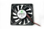 8045250493 Вентилятор 70x70x10, напряжение 12 В, ток 0.25 А, выводы 2L, подшипник скольжения, FSY71S12H Hirschmann