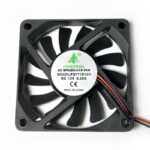 8045250493 Вентилятор 70x70x10, напряжение 12 В, ток 0.25 А, выводы 2L, подшипник скольжения, FSY71S12H Hirschmann