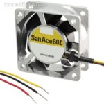 8013282444 Вентилятор Sanyo Denki 109L0612S401 60X25MM 12VDC 0.170A 2.04W 3pin Hirschmann