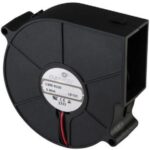 8030835174 CBM-9330B-120-346-22, Blowers & Centrifugal Fans dc blower, 92.3 x 92.6 x 30 mm, 12 Vdc, ball, 2000 RPM, 12.03 CFM, TS/PWM Hirschmann