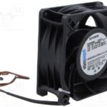 8036231122 AXIACI92R-00282, Fan: AC; axial; 92x92x38mm; 71m3/h; ball bearing; 3500rpm Hirschmann
