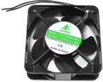 8017225220 Вентилятор 150x150x51, напряжение 220В, ток 0.23А, выводы 2L, подшипник качения, FSY15050HA2BL Hirschmann