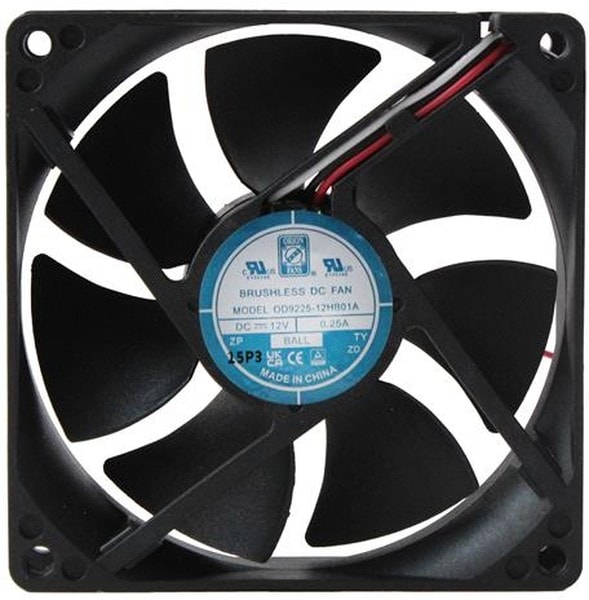 doc061575607 8031423458 OD9225-24HHB, DC Fans DC Fan, 92x92x25mm, 24VDC, Ball Bearing Hirschmann — изображение 1