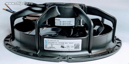 8025312215 Вентилятор Ebmpapst W1G200-EA91-45 230V AC 50/60Hz 0.2A 27/18W 2200r/min 3pin () Hirschmann