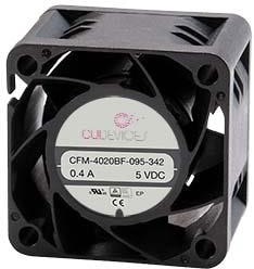 8032729364 CFM-4020BF-135-114-20, DC Fans dc axial fan, 40 mm square, 20 mm, 12 Vdc, ball, 3500 RPM, 4.38 CFM, TS Hirschmann