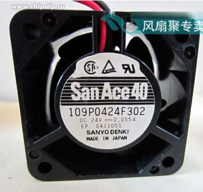 8005415144 109P0424F302, DC Fans DC Axial Fan, 40x40x28mm, 24VDC Hirschmann — изображение 3