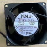 8038645824 Вентилятор NMB 3115PS-12W-B30 115V 9/7W 80x38 2pin Hirschmann