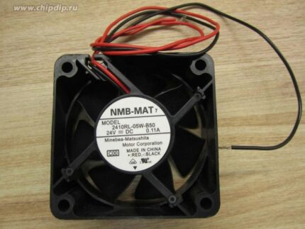 8007681777 Вентилятор NMB MAT 2410RL-05W-B50 24v 0,11A 60x25 2pin Hirschmann