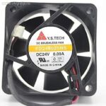 8007682652 Вентилятор S.Tech FD246025HS 24V 0.09A 60x25 2pin Hirschmann